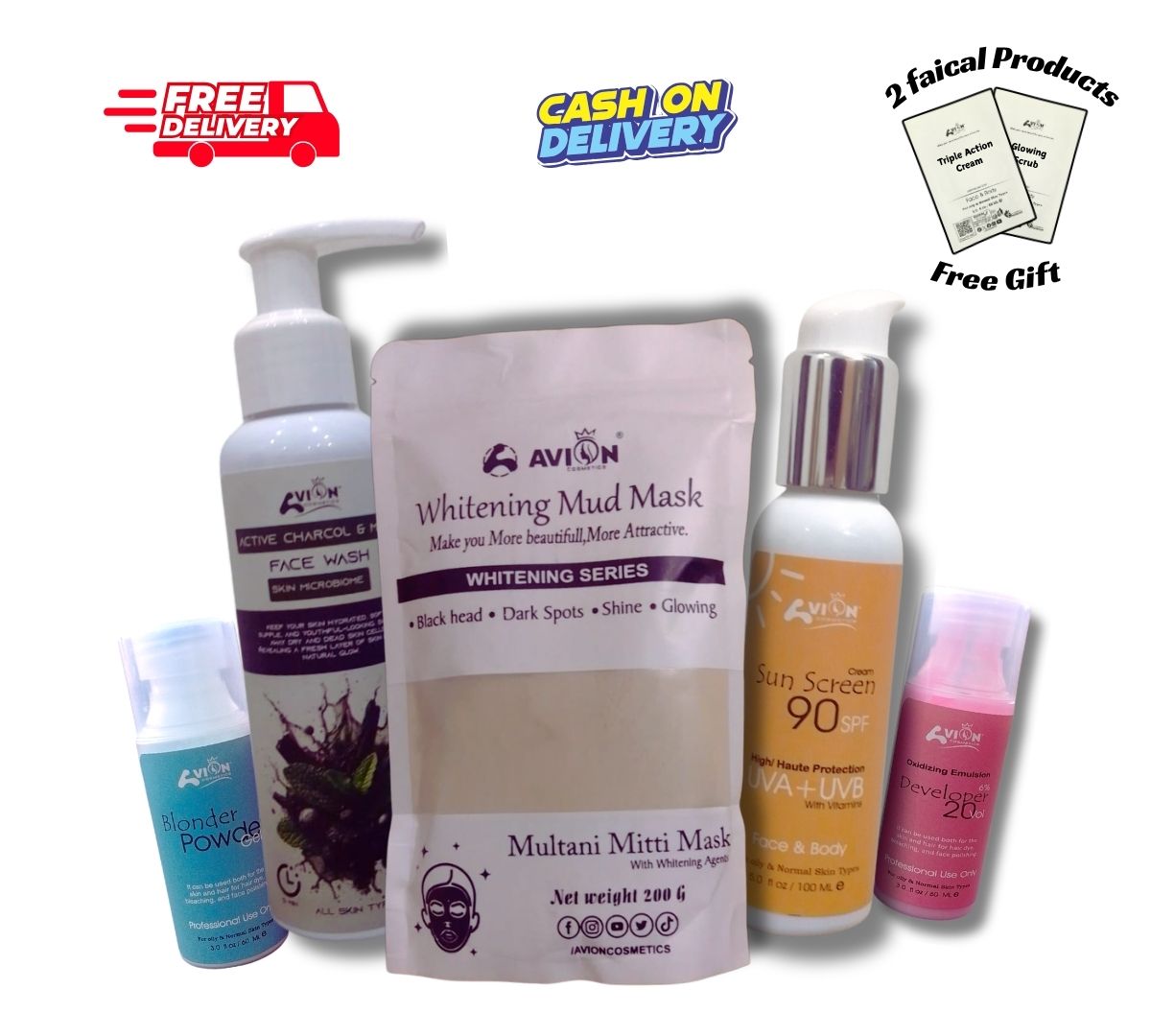 Mega Deal – 5 Products + 2 Free Gifts 🎁 | Free Delivery